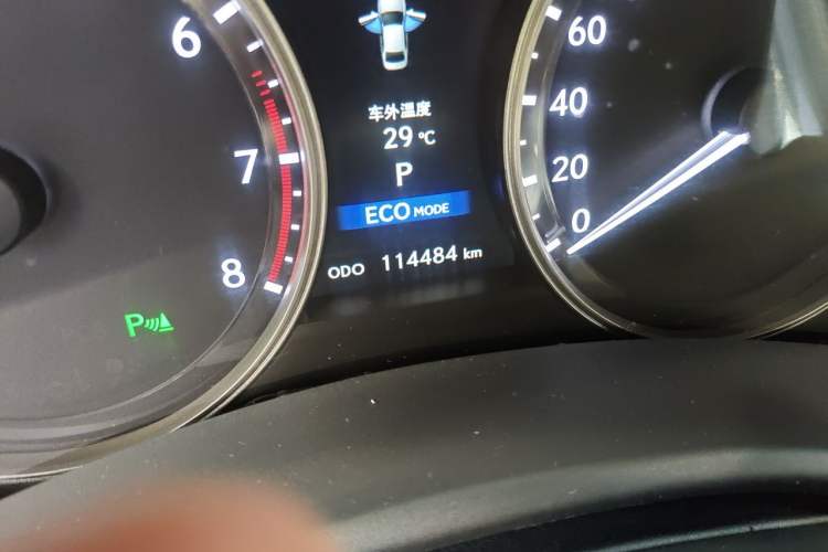 Used Lexus GS 2012 250 Leading Edition Odometer Close Up