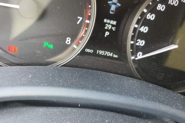 Used Lexus GS 2014 250 Leading Edition Odometer Close Up