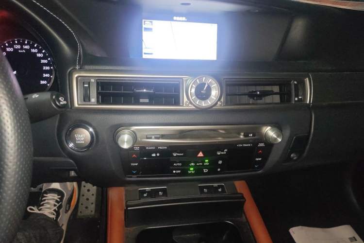 Used Lexus GS 2014 250 F SPORT Audio And AC Panel