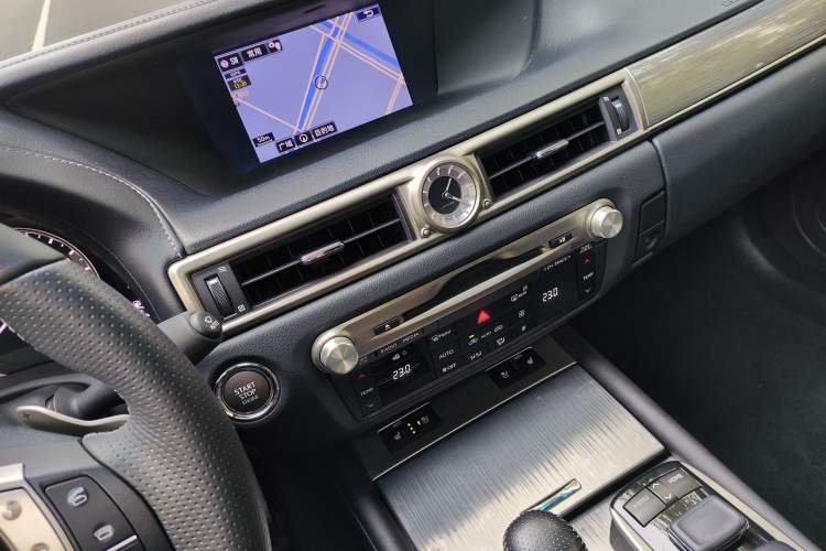 Used Lexus GS 2014 250 F SPORT Audio And AC Panel