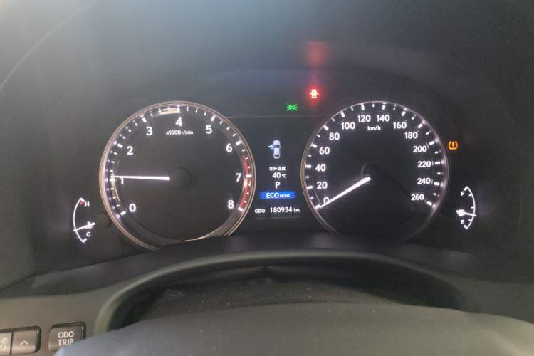 Used Lexus GS 2014 250 Leading Edition Odometer Close Up