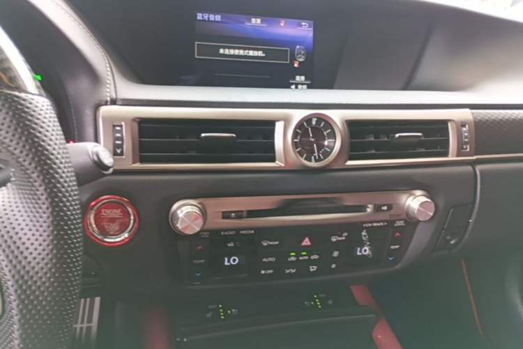Used Lexus GS 2016 200t F SPORT Audio And AC Panel