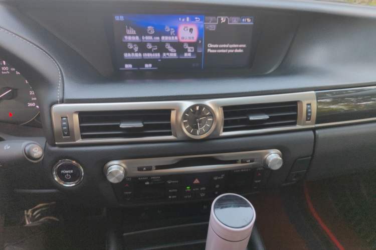 Used Lexus GS 2016 300h Premier Edition Audio And AC Panel