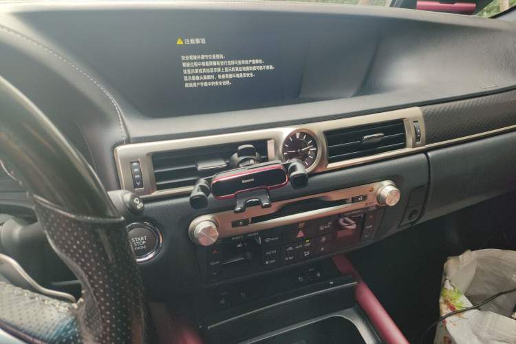 Used Lexus GS 2016 200t F SPORT Audio And AC Panel