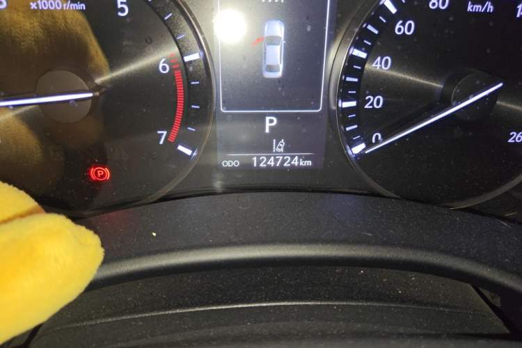 Used Lexus GS 2017 300 Leading Edition Odometer Close Up