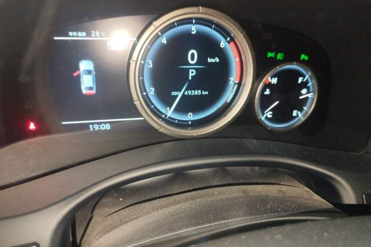 Used Lexus GS 2017 300 F SPORT Odometer Close Up