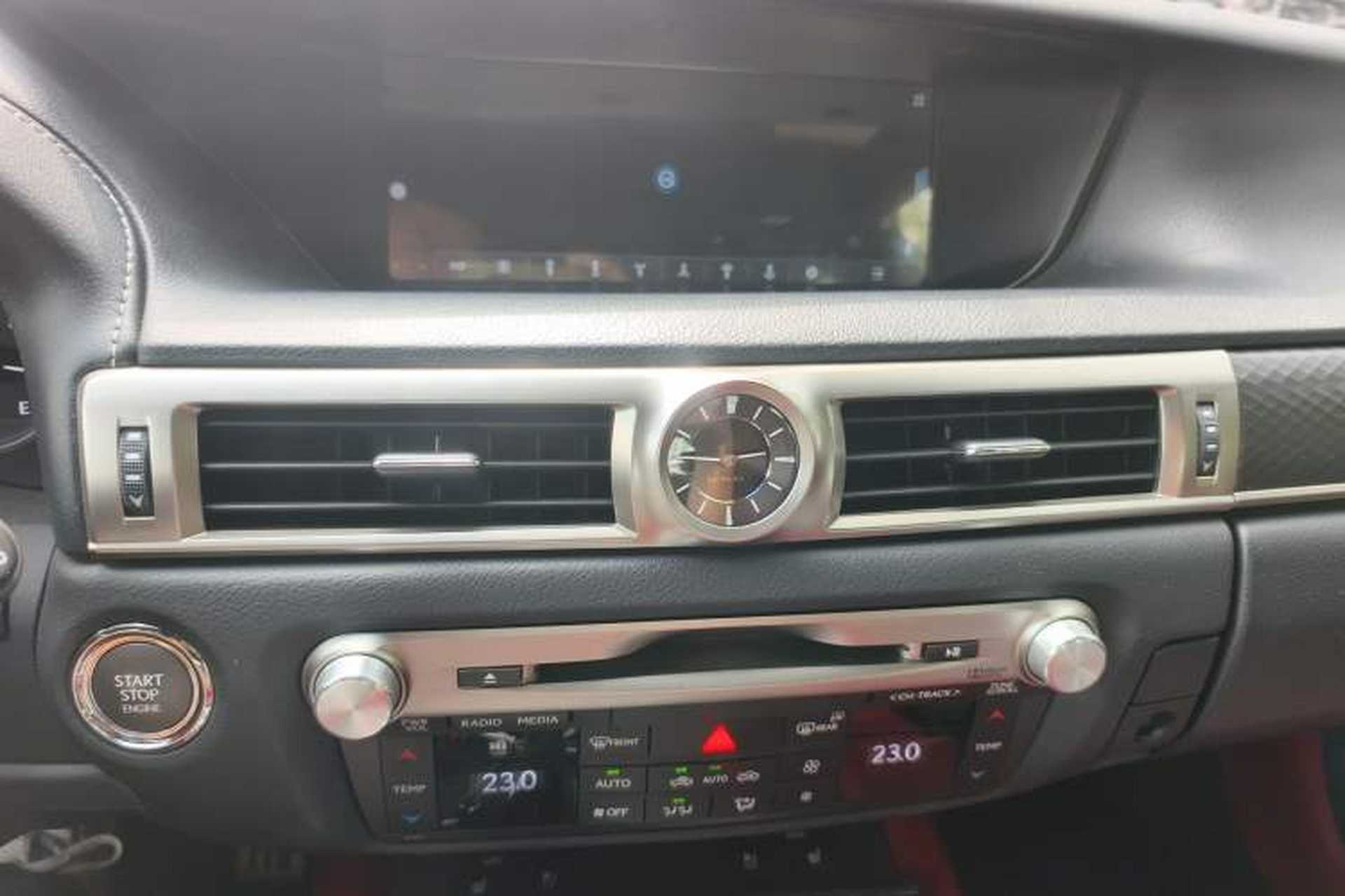Used Lexus GS 2017 300 F SPORT Audio And AC Panel
