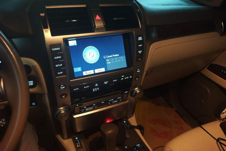 Used Lexus GX 2010 460 Audio And AC Panel