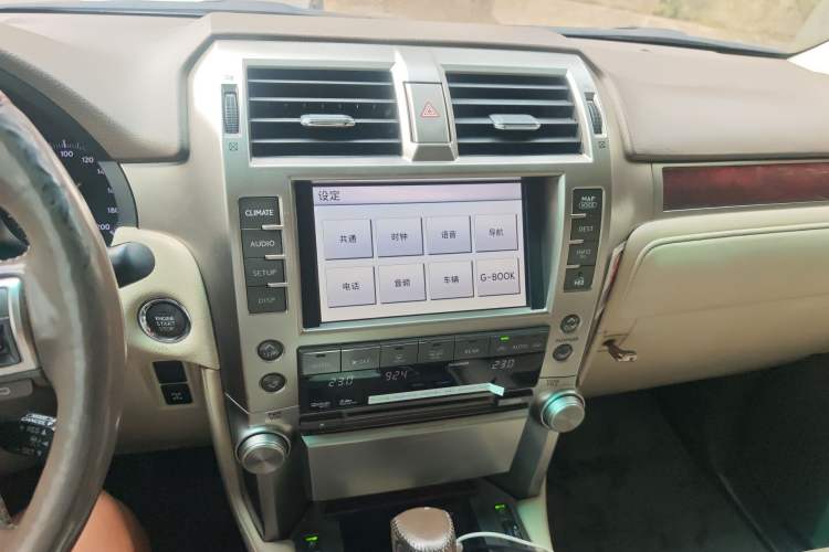 Used Lexus GX 2010 460 Audio And AC Panel