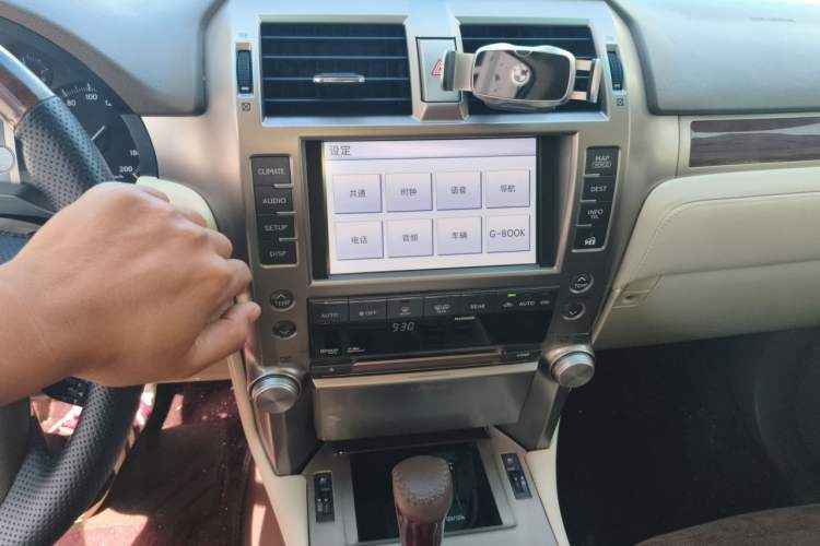 Used Lexus GX 2010 460 Audio And AC Panel