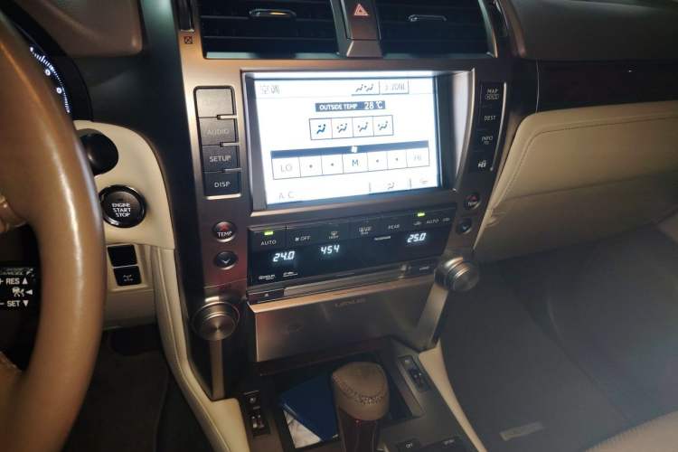 Used Lexus GX 2012 400 Audio And AC Panel
