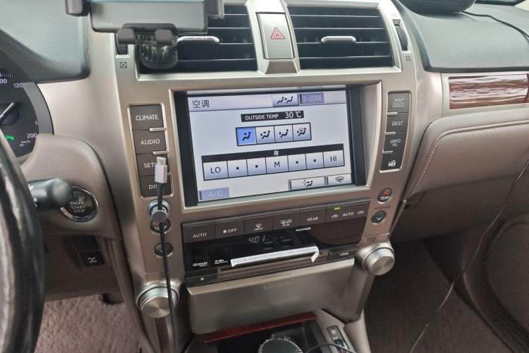 Used Lexus GX 2012 400 Audio And AC Panel