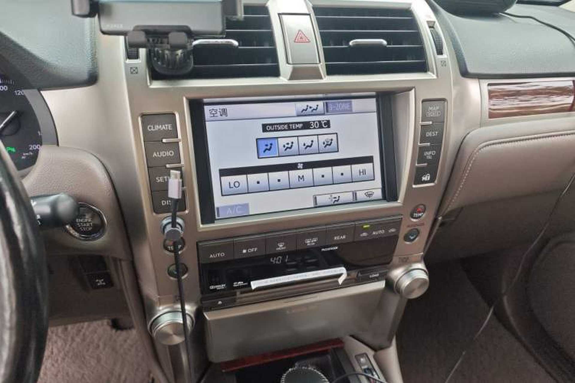Used Lexus GX 2012 400 Audio And AC Panel
