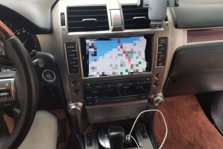 Used Lexus GX 2012 400 Audio And AC Panel