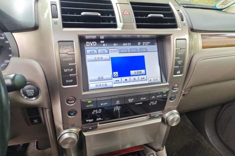 Used Lexus GX 2012 400 Audio And AC Panel