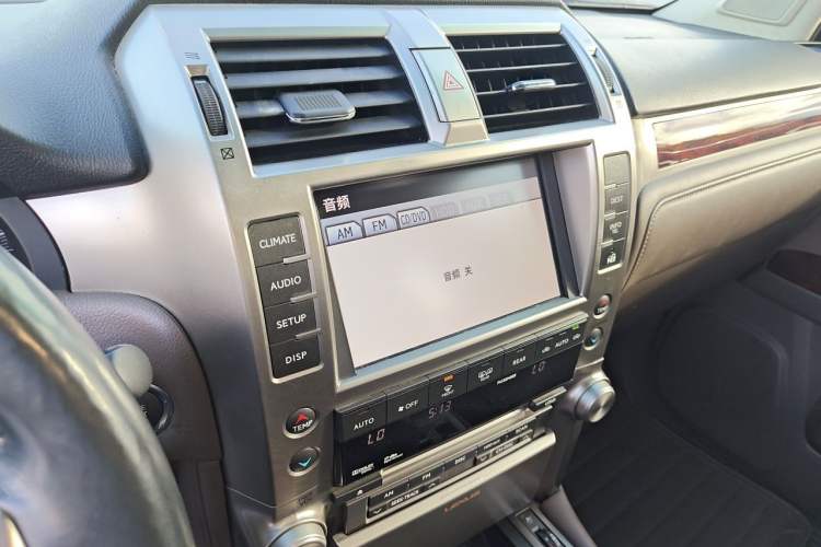 Used Lexus GX 2012 400 Audio And AC Panel