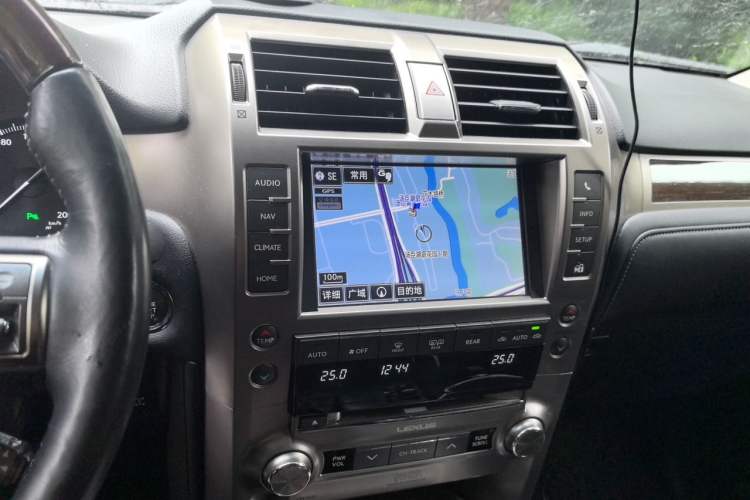 Used Lexus GX 2012 400 Audio And AC Panel