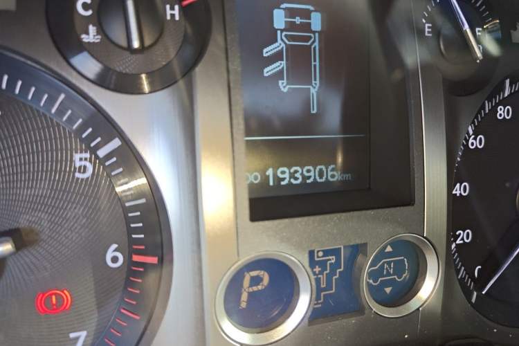 Used Lexus GX 2012 400 Odometer Close Up