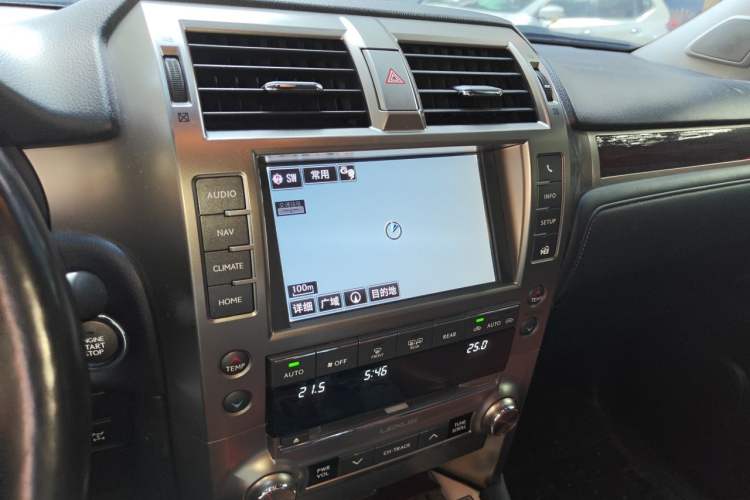 Used Lexus GX 2014 400 Prestige Edition Audio And AC Panel