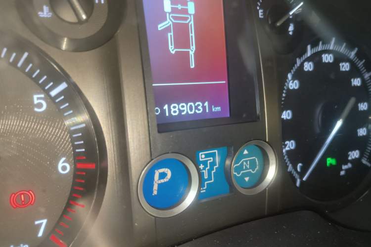 Used Lexus GX 2014 400 Prestige Edition Odometer Close Up