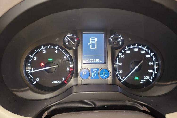Used Lexus GX 2014 400 Prestige Edition Odometer Close Up