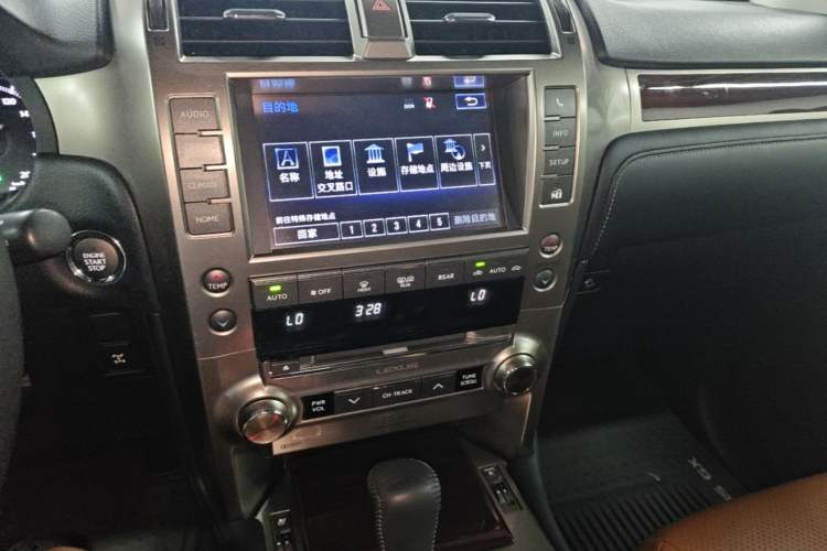 Used Lexus GX 2014 400 Luxury Edition Audio And AC Panel