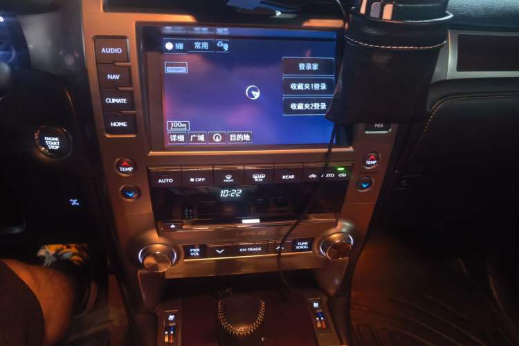 Used Lexus GX 2014 400 Prestige Edition Audio And AC Panel