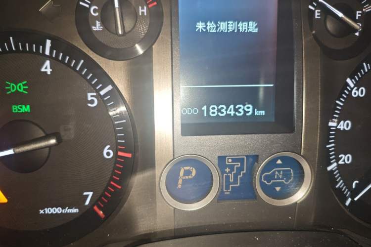 Used Lexus GX 2014 400 Prestige Edition Odometer Close Up