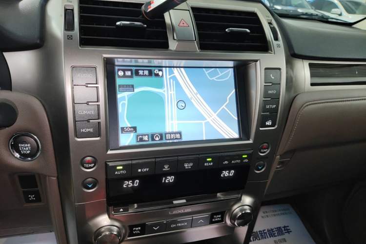 Used Lexus GX 2015 400 Luxury Edition Audio And AC Panel
