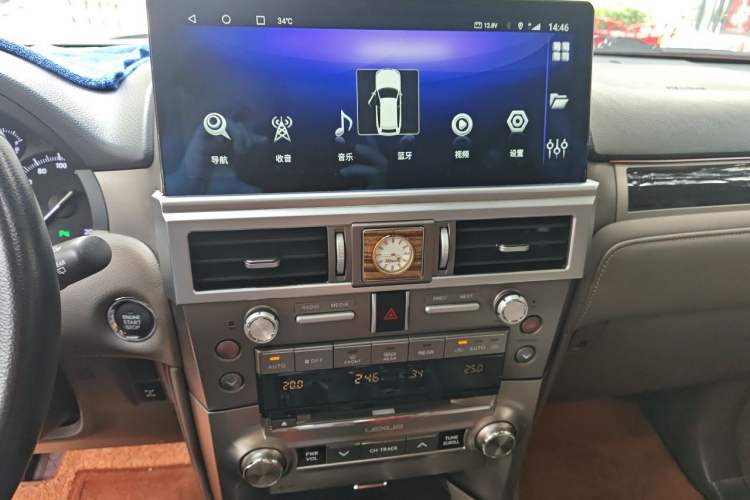 Used Lexus GX 2015 400 Luxury Edition Audio And AC Panel