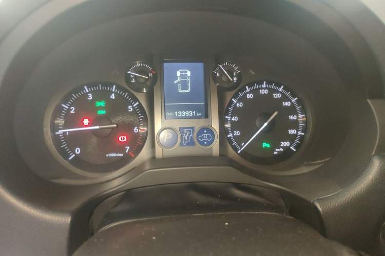 Used Lexus GX 2015 400 Luxury Edition Odometer Close Up