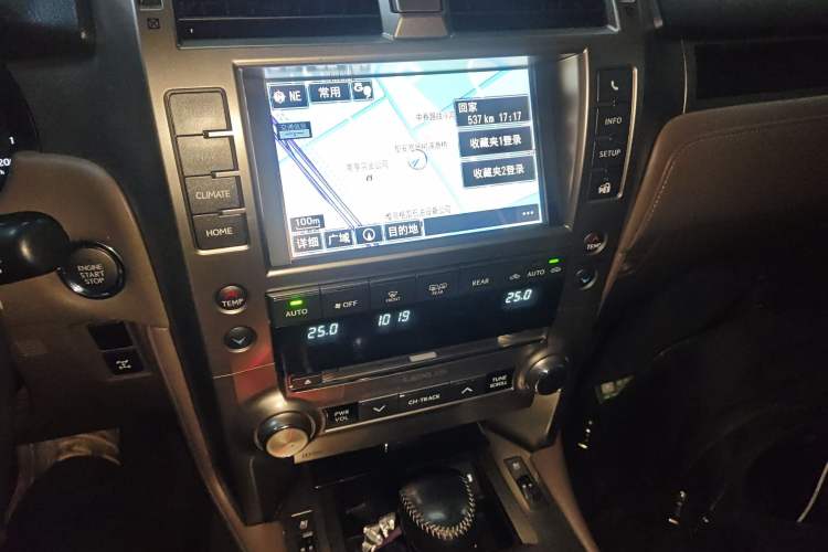 Used Lexus GX 2015 400 Luxury Edition Audio And AC Panel