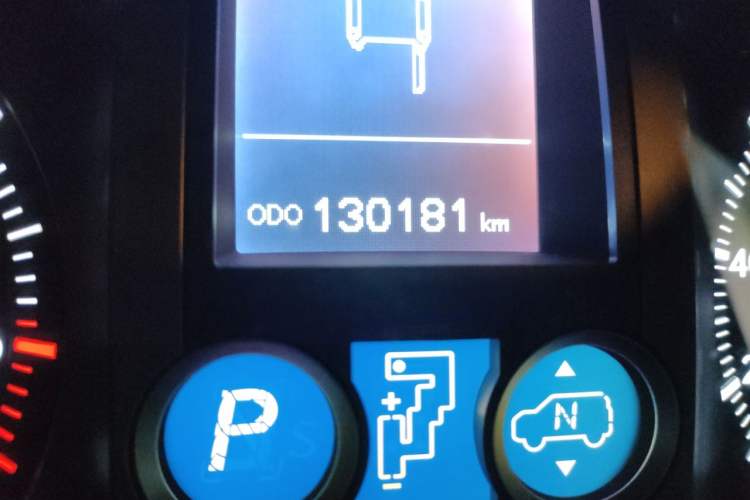 Used Lexus GX  Odometer Close Up