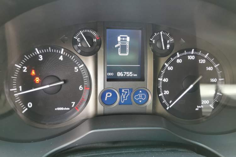 Used Lexus GX  Odometer Close Up