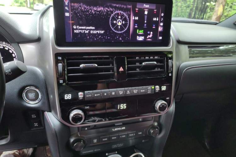 Used Lexus GX  Audio And AC Panel