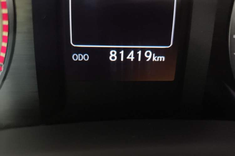 Used Lexus GX  Odometer Close Up