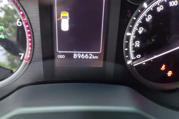 Used Lexus GX  Odometer Close Up