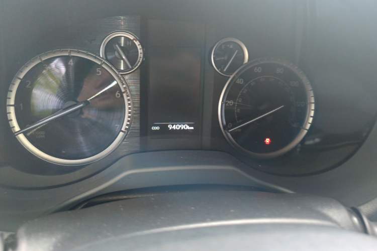 Used Lexus GX  Odometer Close Up