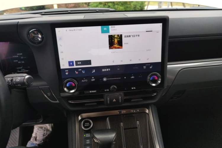 Used Lexus GX 2024 OVERTRAIL Yuanfeng Edition Audio And AC Panel