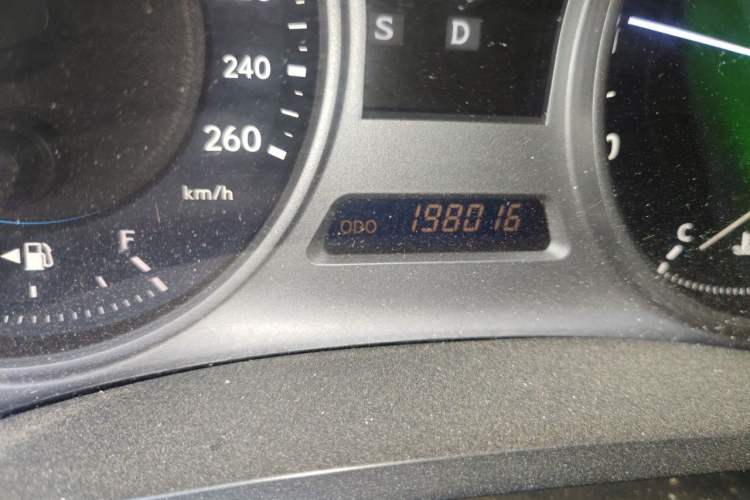 Used Lexus IS 2006 300 Xuan Dong Edition Odometer Close Up