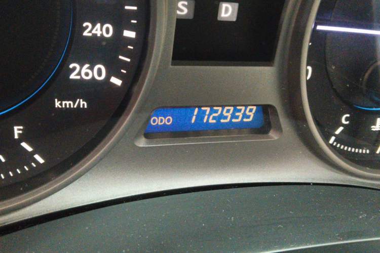 Used Lexus IS 2006 300 Xuan Dong Edition Odometer Close Up