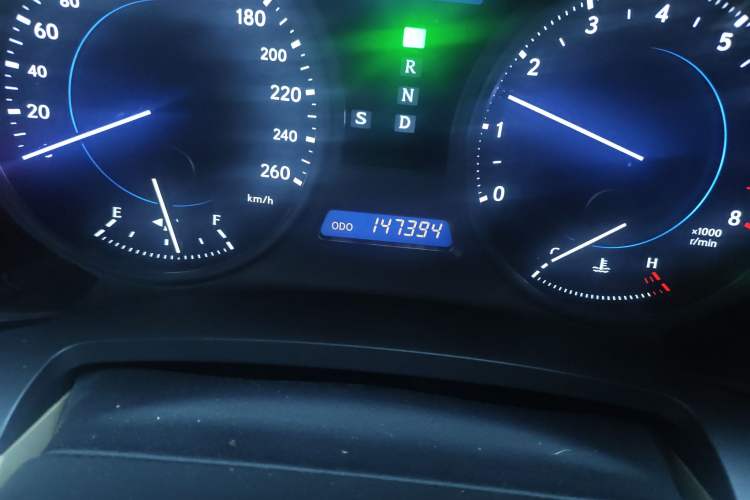 Used Lexus IS 2006 300 Xuan Dong Edition Odometer Close Up