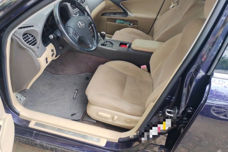Used Lexus IS 2009 300 Driver Seat