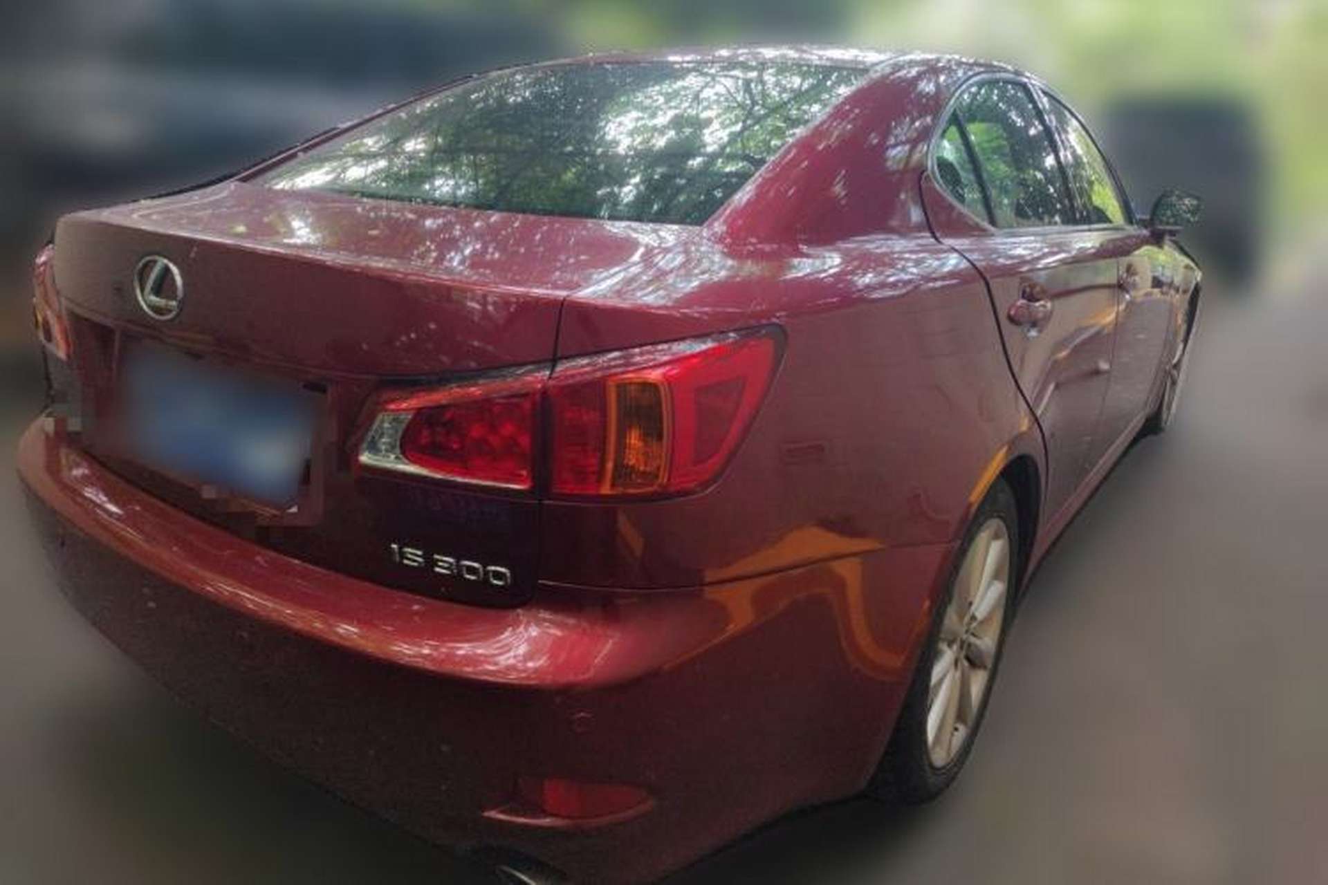 Used Lexus IS 2009 300 Rear Right 45 Deg