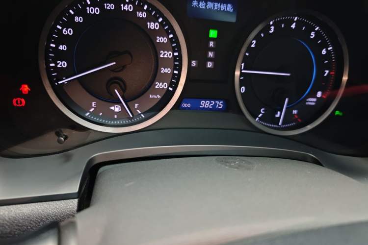 Used Lexus IS 2011 250 Sport Edition Odometer Close Up