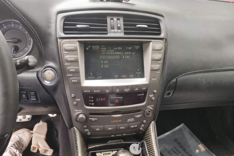 Used Lexus IS 2011 250 Windstorm Edition Audio And AC Panel