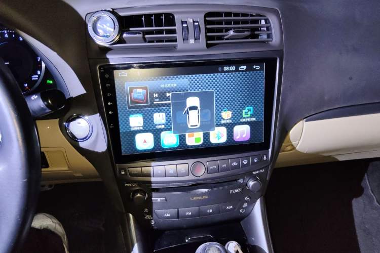 Used Lexus IS 2011 250 Sport Edition Audio And AC Panel