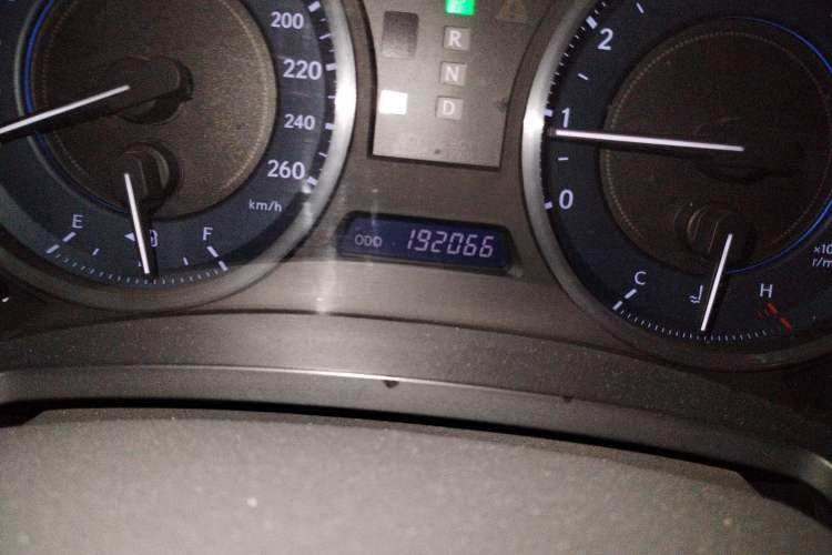 Used Lexus IS 2011 250 Xuan Dong Edition Odometer Close Up