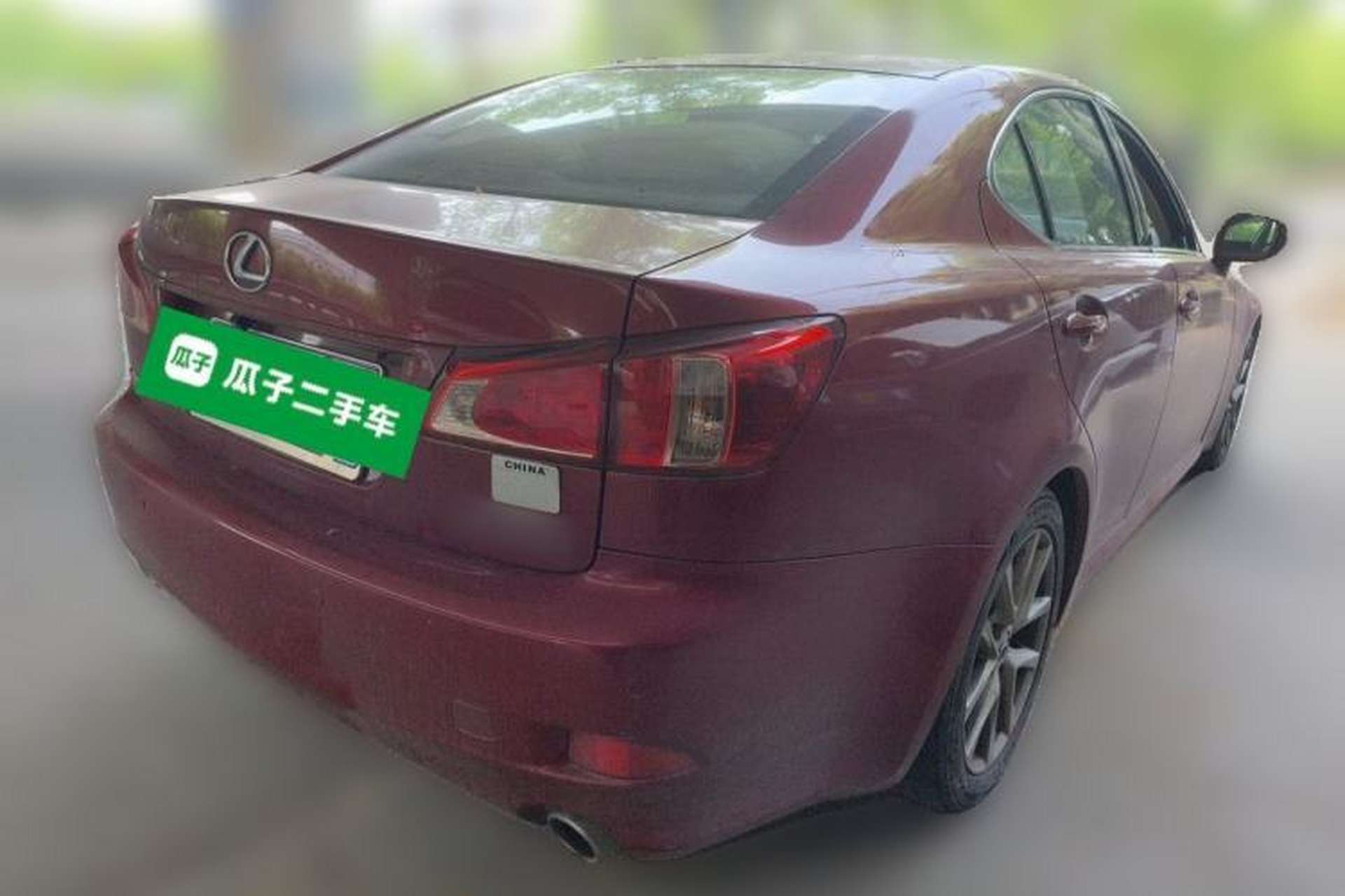 Used Lexus IS 2011 250 Sport Edition Rear Right 45 Deg