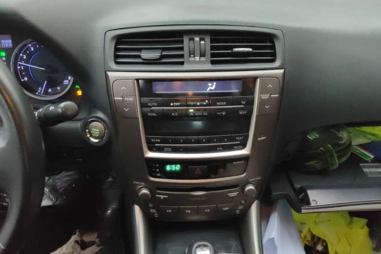 Used Lexus IS 2011 250 Sport Edition Audio And AC Panel